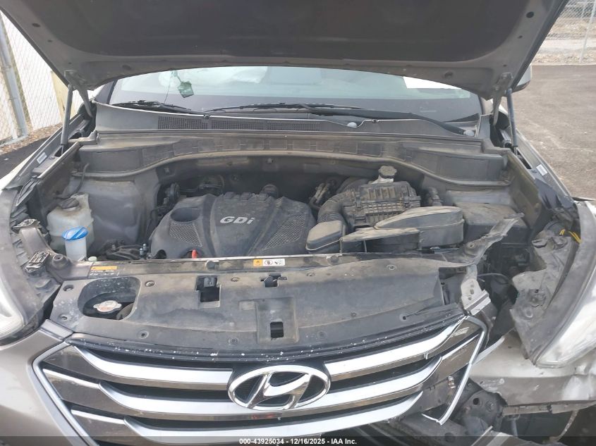 2015 Hyundai Santa Fe Sport 2.4L VIN: 5XYZT3LB9FG248490 Lot: 43925034