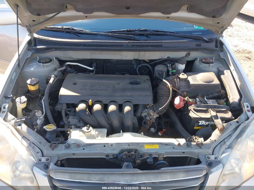 2003 Toyota Corolla S VIN: 1NXBR32E53Z161140 Lot: 43925046