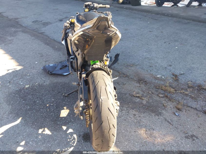 2025 Kawasaki Zx400 S VIN: ML5ZXCS12SDA39840 Lot: 43925051