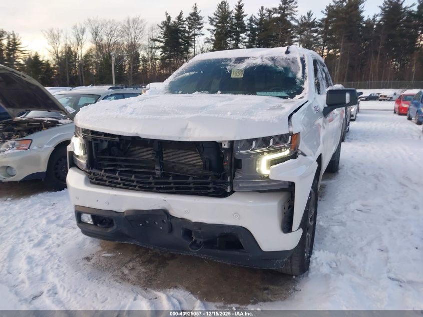 2022 Chevrolet Silverado 1500 Ltd 4Wd Short Bed Rst VIN: 3GCUYEEDXNG112245 Lot: 43925057