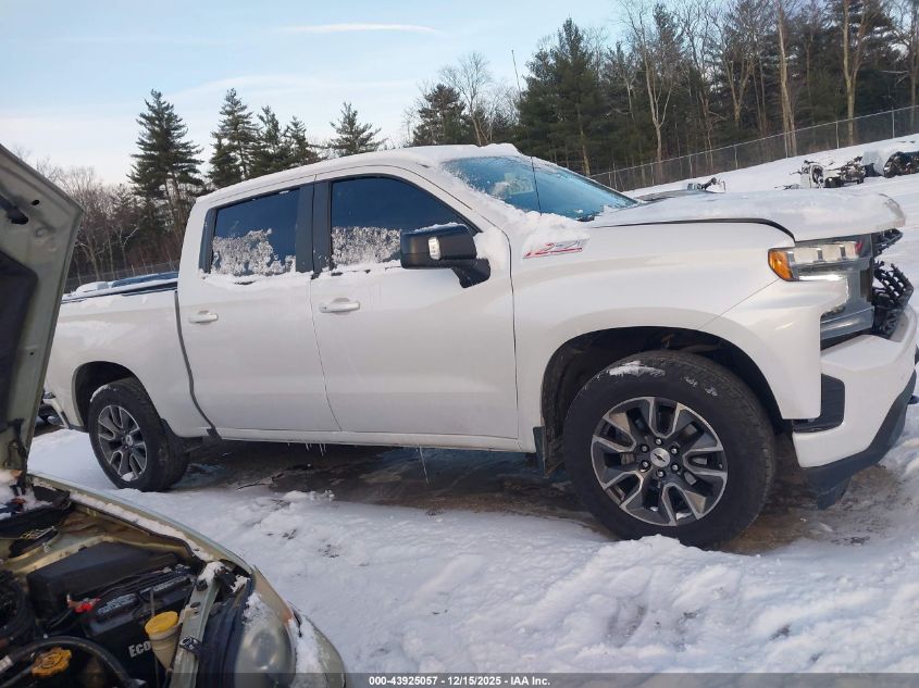 2022 Chevrolet Silverado 1500 Ltd 4Wd Short Bed Rst VIN: 3GCUYEEDXNG112245 Lot: 43925057