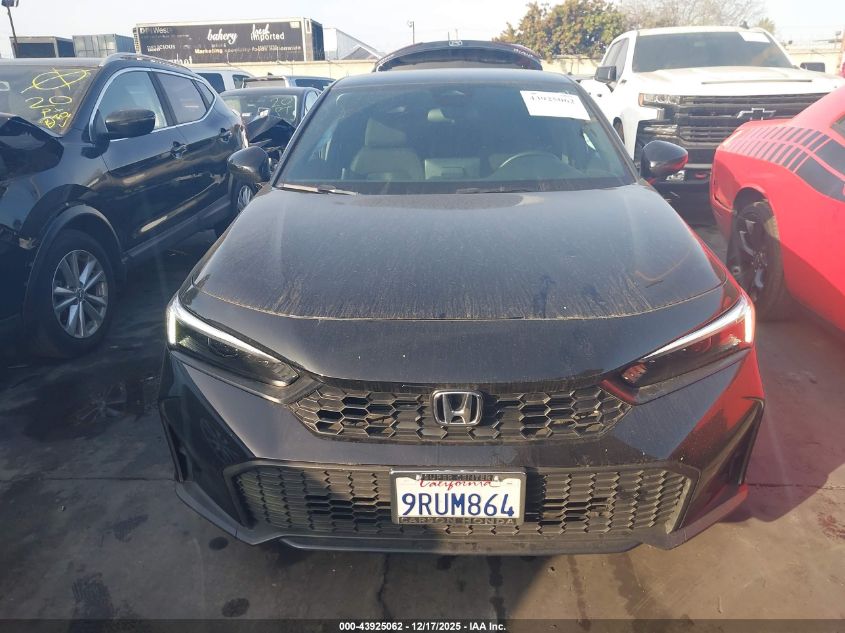 2025 Honda Civic Sport VIN: 2HGFE2F54SH558959 Lot: 43925062