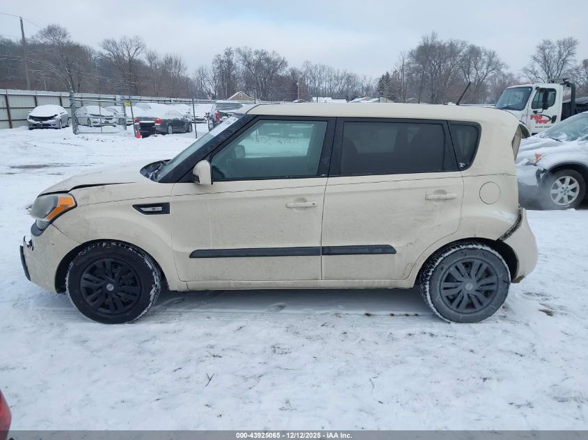2013 Kia Soul VIN: KNDJT2A52D7760526 Lot: 43925065
