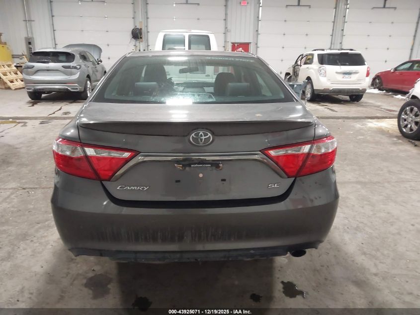 2016 Toyota Camry Se VIN: 4T1BF1FK2GU258993 Lot: 43925071