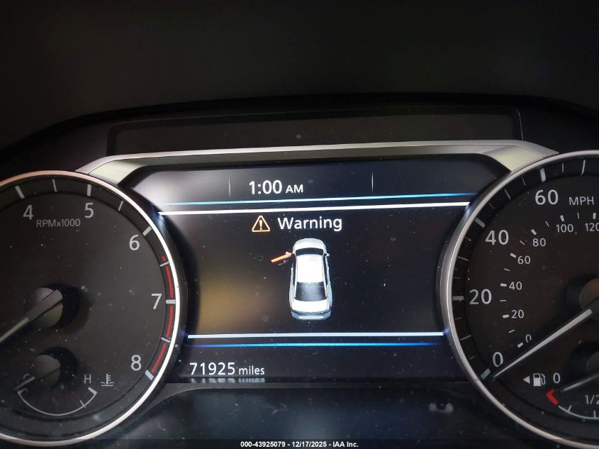 2020 Nissan Altima Sl Fwd VIN: 1N4BL4EV8LC126949 Lot: 43925079