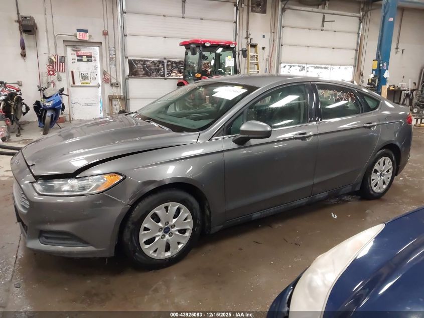 2014 Ford Fusion S VIN: 1FA6P0G79E5379685 Lot: 43925083