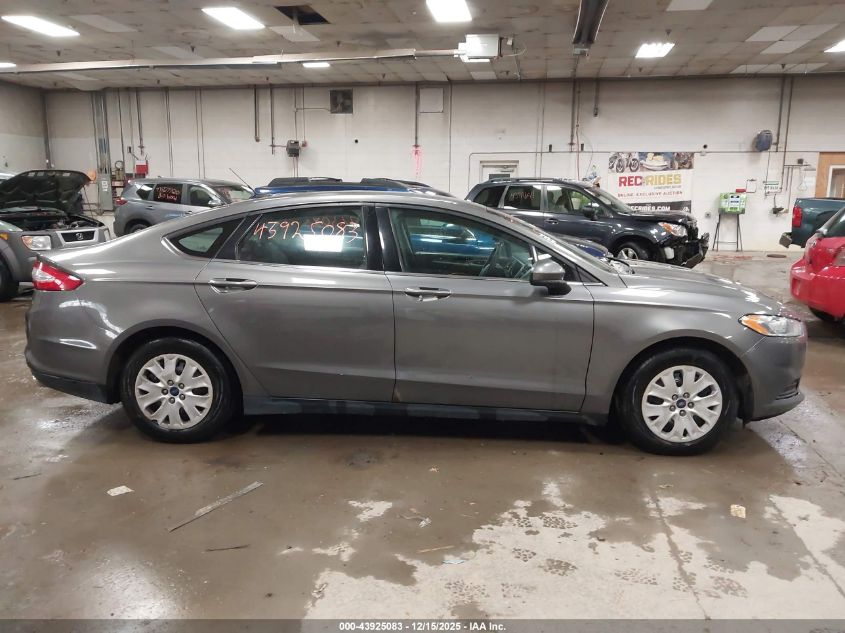 2014 Ford Fusion S VIN: 1FA6P0G79E5379685 Lot: 43925083