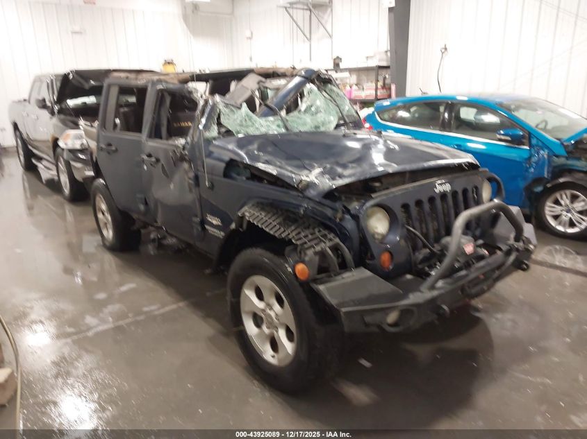 2013 Jeep Wrangler Unlimited Sahara VIN: 1C4BJWEGXDL518099 Lot: 43925089