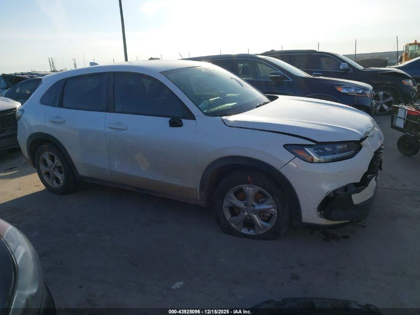 2024 Honda Hr-V 2Wd Lx VIN: 3CZRZ1H38RM715873 Lot: 43925096