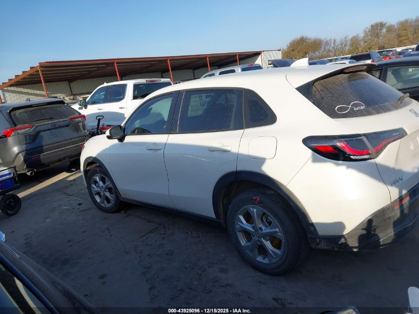 2024 Honda Hr-V 2Wd Lx VIN: 3CZRZ1H38RM715873 Lot: 43925096