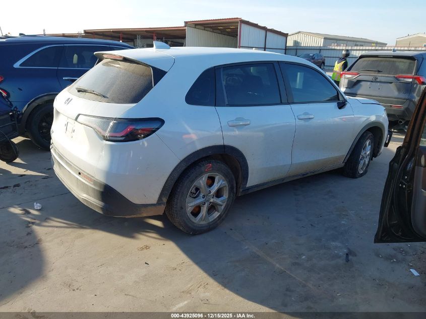 2024 Honda Hr-V 2Wd Lx VIN: 3CZRZ1H38RM715873 Lot: 43925096