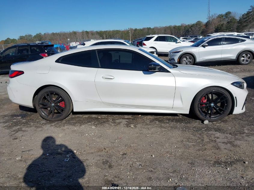 2023 BMW 430I VIN: WBA53AP00PCM84766 Lot: 43925101