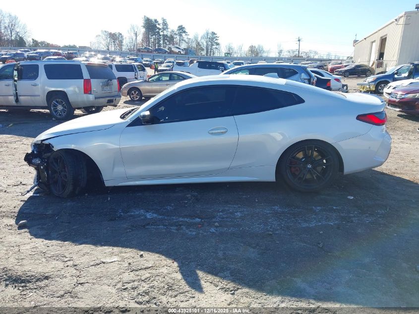 2023 BMW 430I VIN: WBA53AP00PCM84766 Lot: 43925101