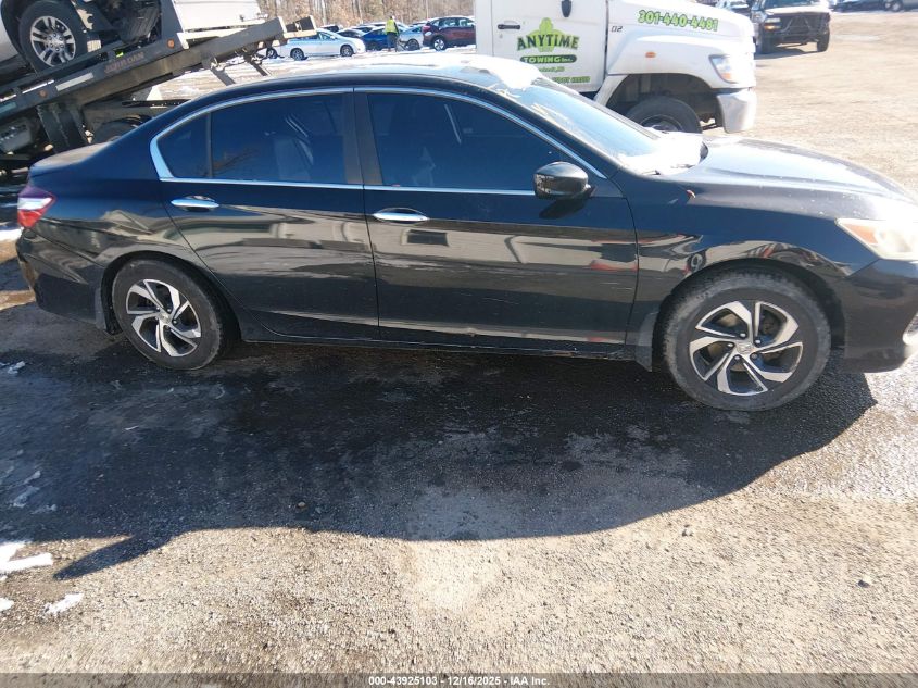 2016 Honda Accord Lx VIN: 1HGCR2F39GA005316 Lot: 43925103
