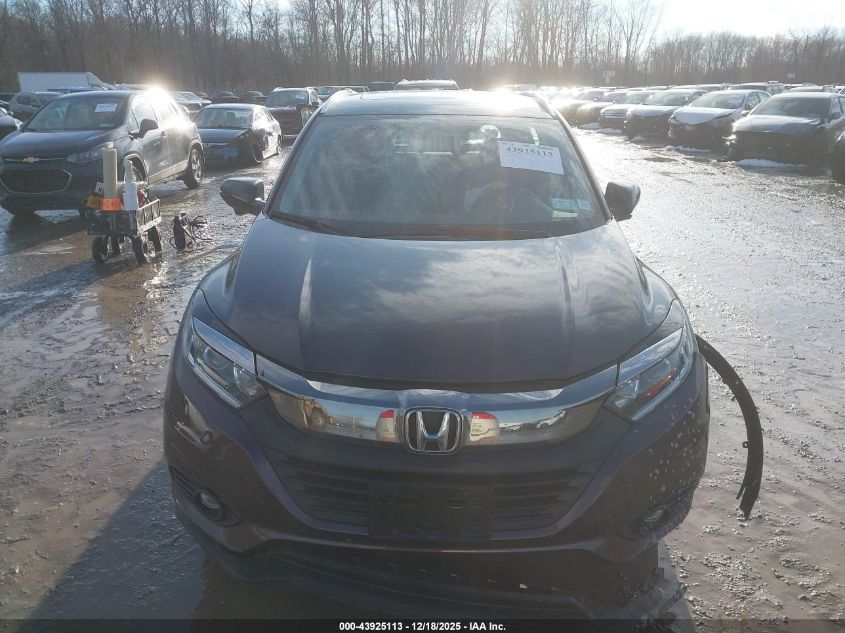 2019 Honda Hr-V Ex-L VIN: 3CZRU6H74KM725711 Lot: 43925113