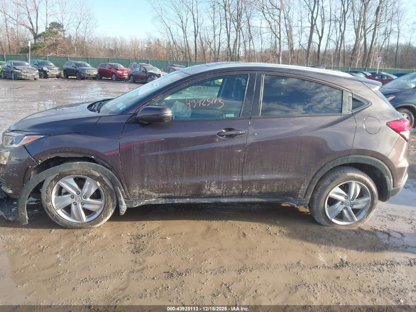 2019 Honda Hr-V Ex-L VIN: 3CZRU6H74KM725711 Lot: 43925113