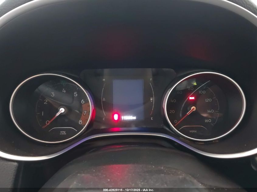 2017 Jeep New Compass Sport 4X4 VIN: 3C4NJDAB0HT607010 Lot: 43925115