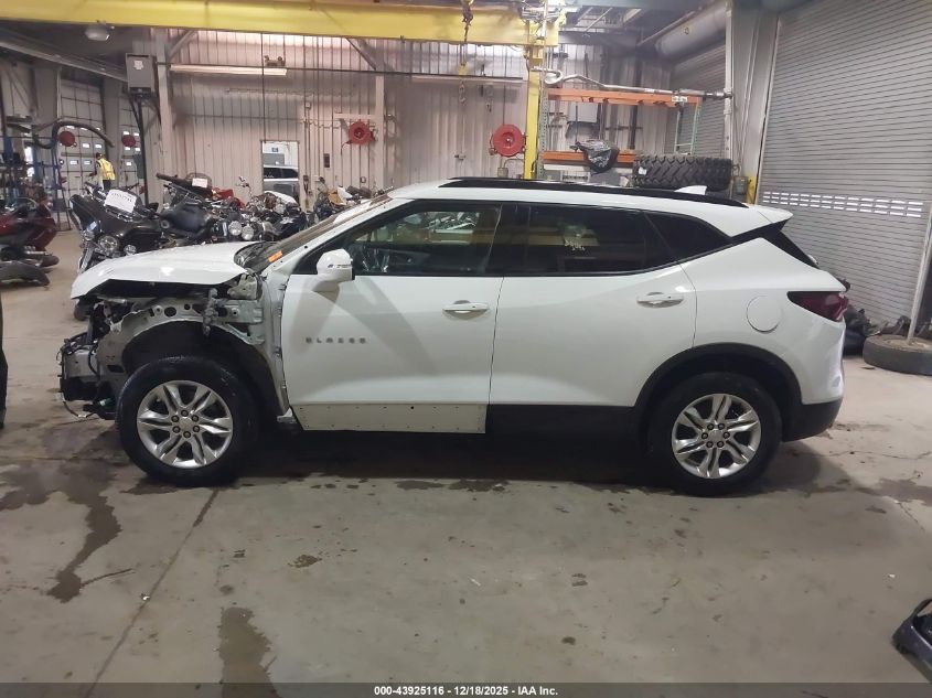 2022 Chevrolet Blazer Fwd 3Lt VIN: 3GNKBDR49NS131130 Lot: 43925116