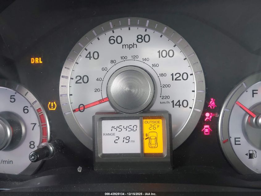 2011 Honda Pilot Ex-L VIN: 5FNYF4H61BB068524 Lot: 43925134