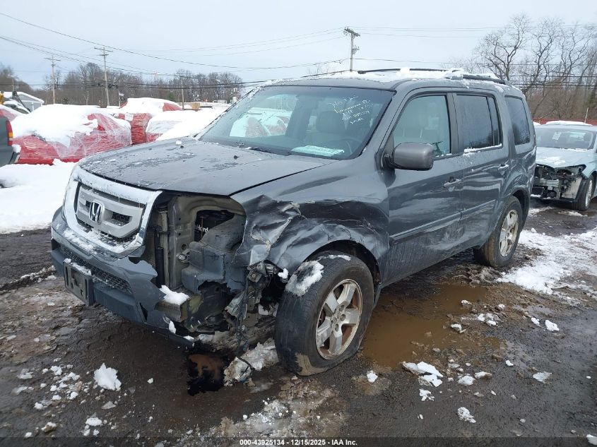 2011 Honda Pilot Ex-L VIN: 5FNYF4H61BB068524 Lot: 43925134
