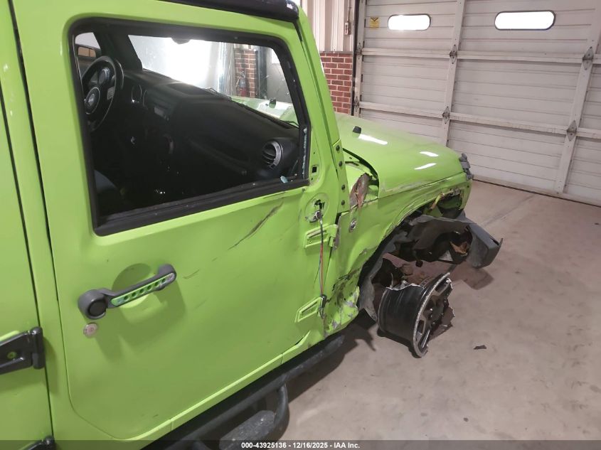 2013 Jeep Wrangler Unlimited Sport VIN: 1C4BJWDG4DL529553 Lot: 43925136