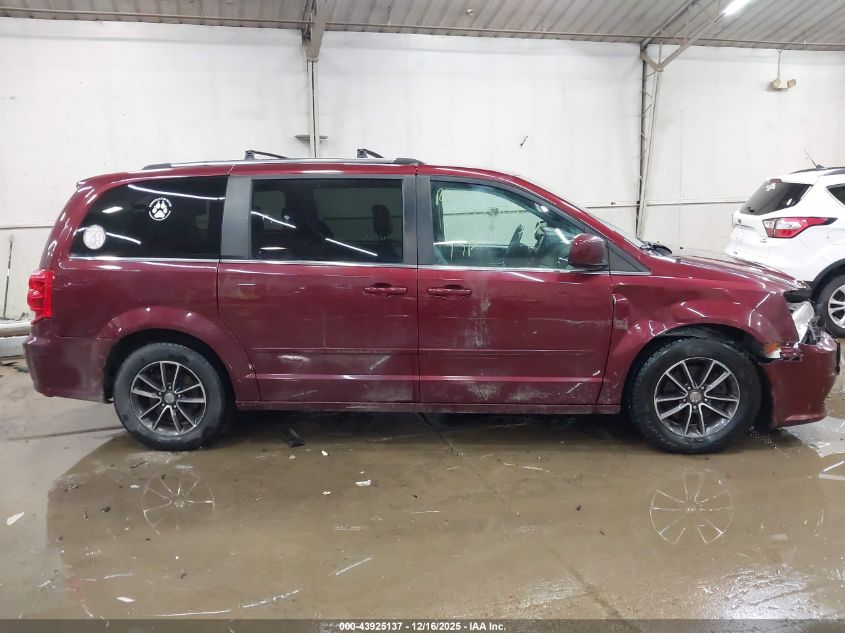 2017 Dodge Grand Caravan Sxt VIN: 2C4RDGCG9HR562347 Lot: 43925137