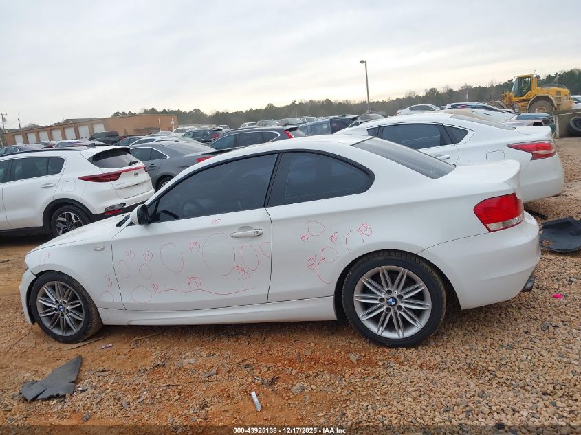 2010 BMW 128I VIN: WBAUP7C55AVF07574 Lot: 43925138