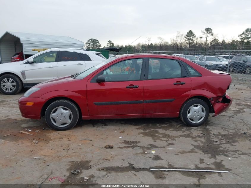 2003 Ford Focus Lx VIN: 1FAFP33Z63W253929 Lot: 43925139