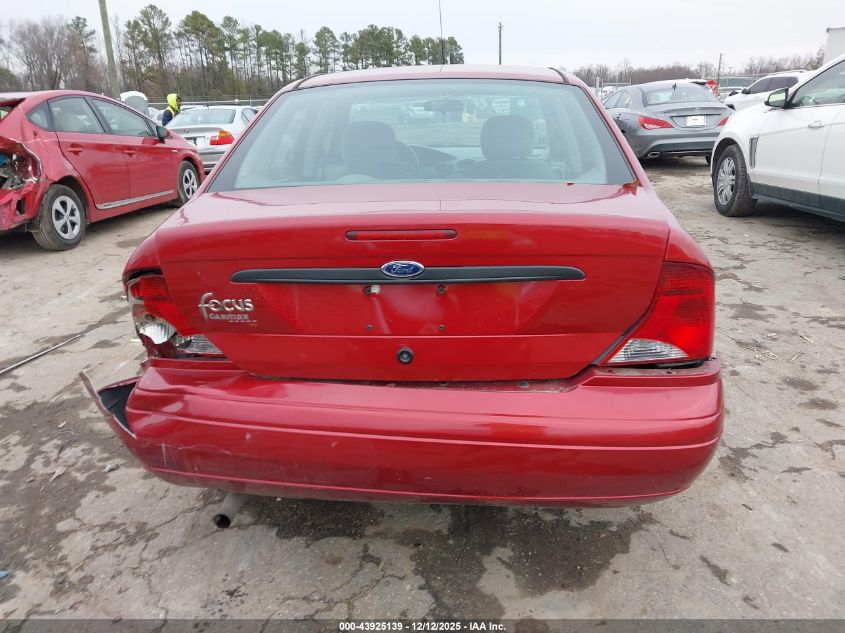 2003 Ford Focus Lx VIN: 1FAFP33Z63W253929 Lot: 43925139