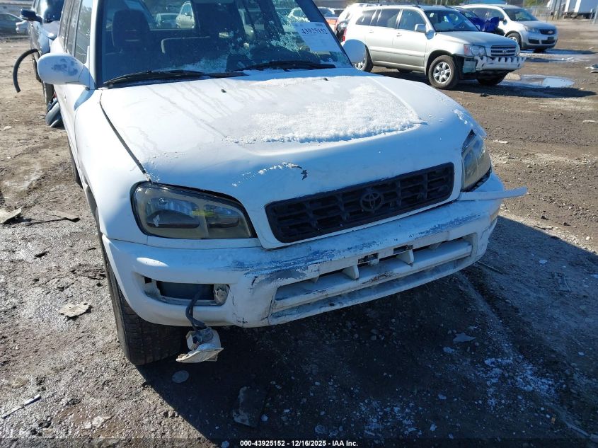 2000 Toyota Rav4 VIN: JT3GP10V2Y7076709 Lot: 43925152