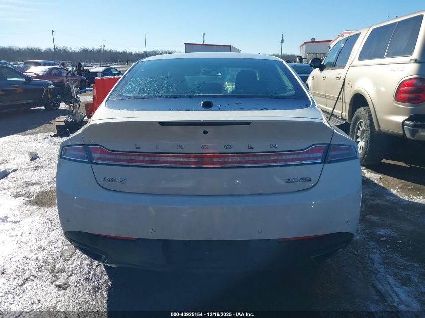 2013 Lincoln Mkz VIN: 3LN6L2J95DR818593 Lot: 43925154