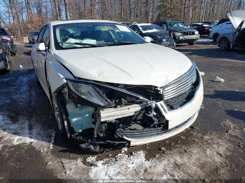2013 Lincoln Mkz VIN: 3LN6L2J95DR818593 Lot: 43925154