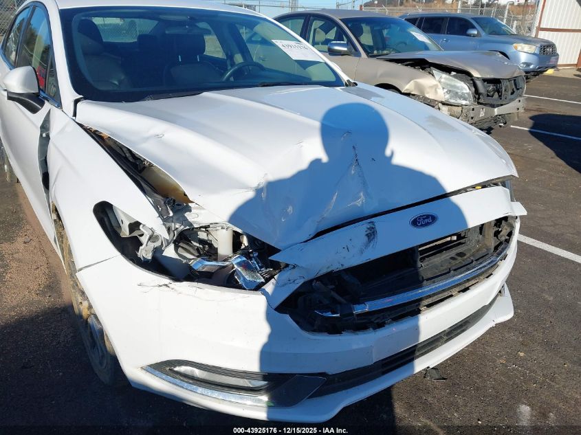 2017 Ford Fusion Se VIN: 3FA6P0H9XHR374674 Lot: 43925176