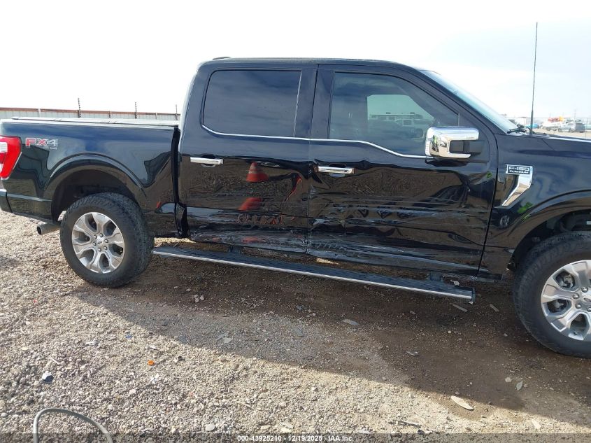 2023 Ford F-150 Platinum VIN: 1FTFW1E83PFB29998 Lot: 43925210