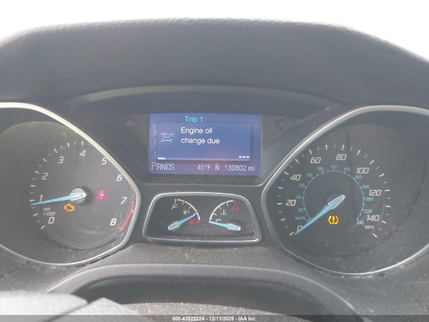 2013 Ford Focus Se VIN: 1FADP3F21DL208454 Lot: 43925224