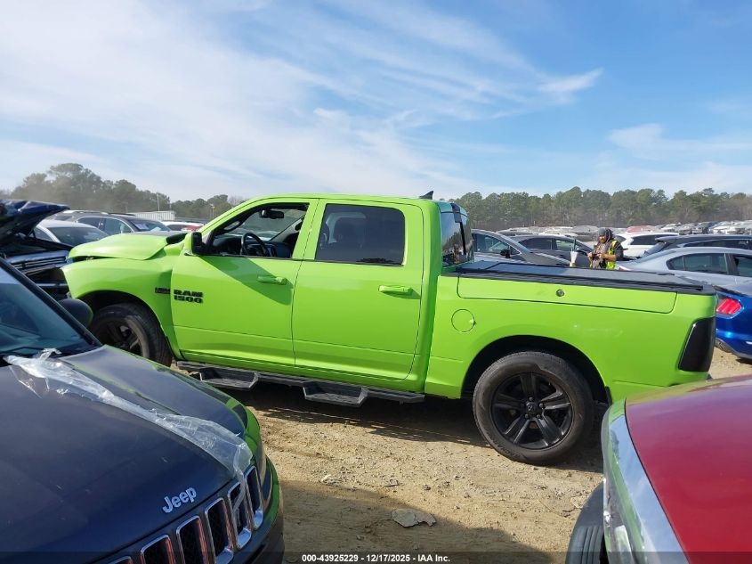 2017 Ram 1500 Sport 4X4 5'7 Box VIN: 1C6RR7MT5HS771989 Lot: 43925229