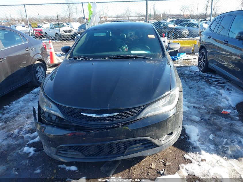 2015 Chrysler 200 S VIN: 1C3CCCBB2FN614858 Lot: 43925236