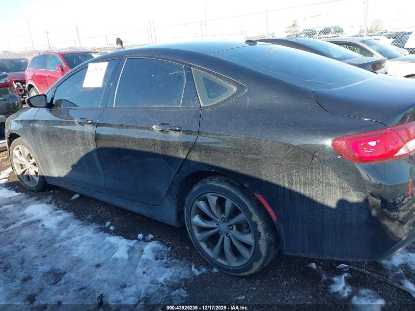 2015 Chrysler 200 S VIN: 1C3CCCBB2FN614858 Lot: 43925236