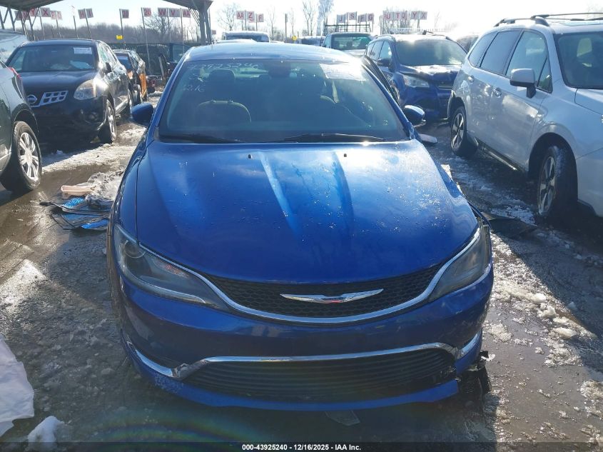 2015 Chrysler 200 Limited VIN: 1C3CCCAB0FN632695 Lot: 43925240