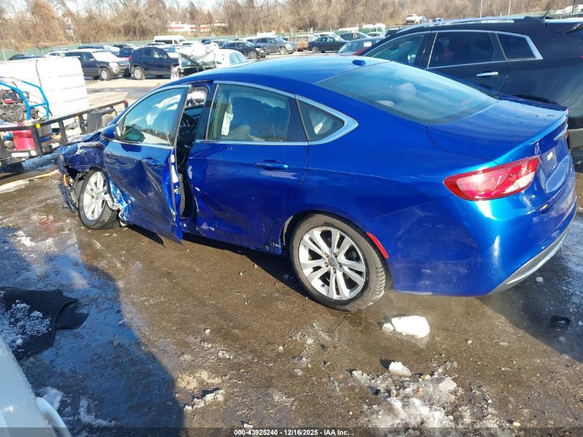 2015 Chrysler 200 Limited VIN: 1C3CCCAB0FN632695 Lot: 43925240