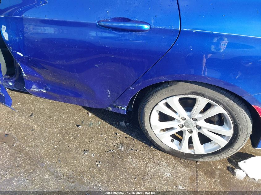 2015 Chrysler 200 Limited VIN: 1C3CCCAB0FN632695 Lot: 43925240