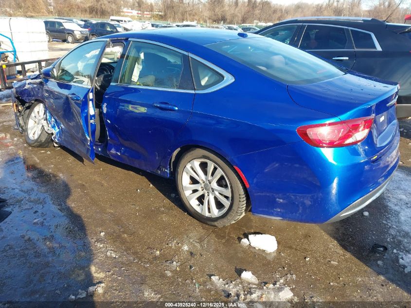 2015 Chrysler 200 Limited VIN: 1C3CCCAB0FN632695 Lot: 43925240