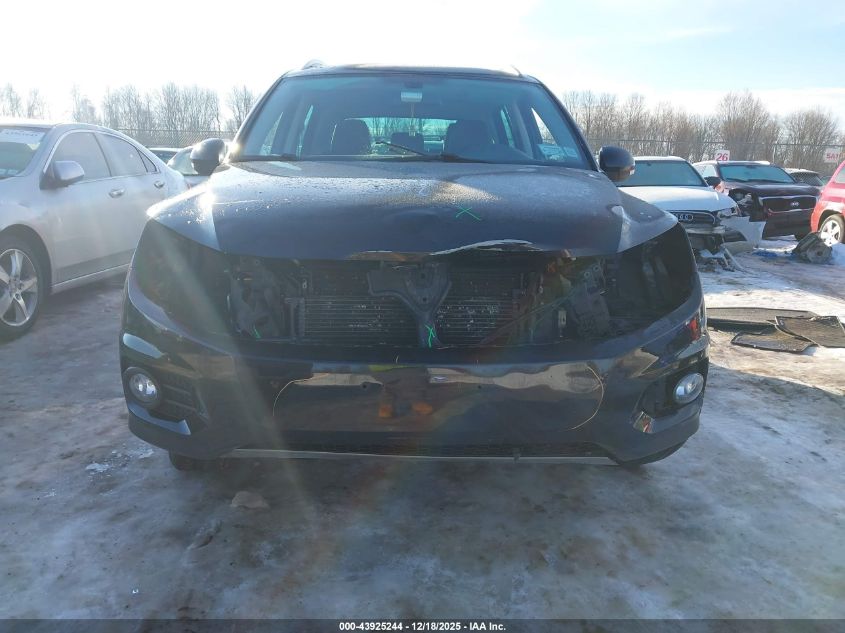 2016 Volkswagen Tiguan Se VIN: WVGBV7AX0GW612815 Lot: 43925244