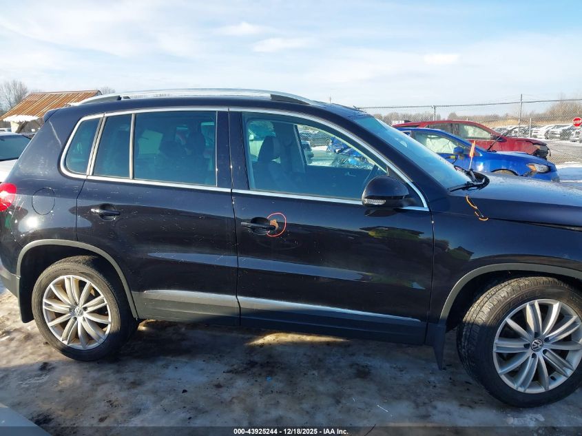 2016 Volkswagen Tiguan Se VIN: WVGBV7AX0GW612815 Lot: 43925244