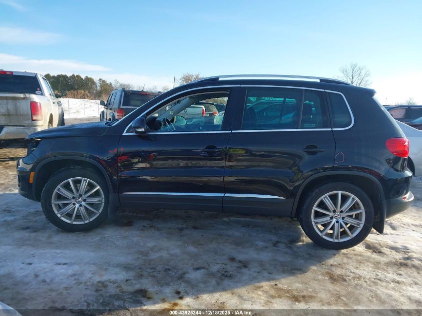 2016 Volkswagen Tiguan Se VIN: WVGBV7AX0GW612815 Lot: 43925244
