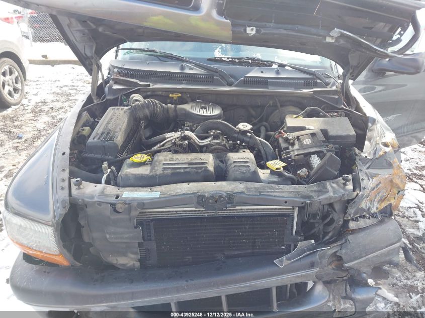 2001 Dodge Dakota Slt/Sport VIN: 1B7FL26X11S296122 Lot: 43925248