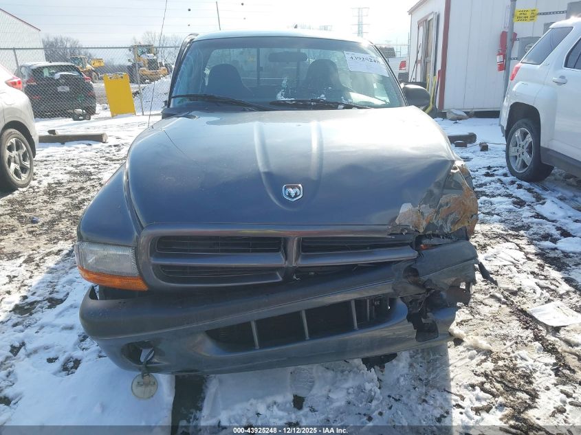 2001 Dodge Dakota Slt/Sport VIN: 1B7FL26X11S296122 Lot: 43925248