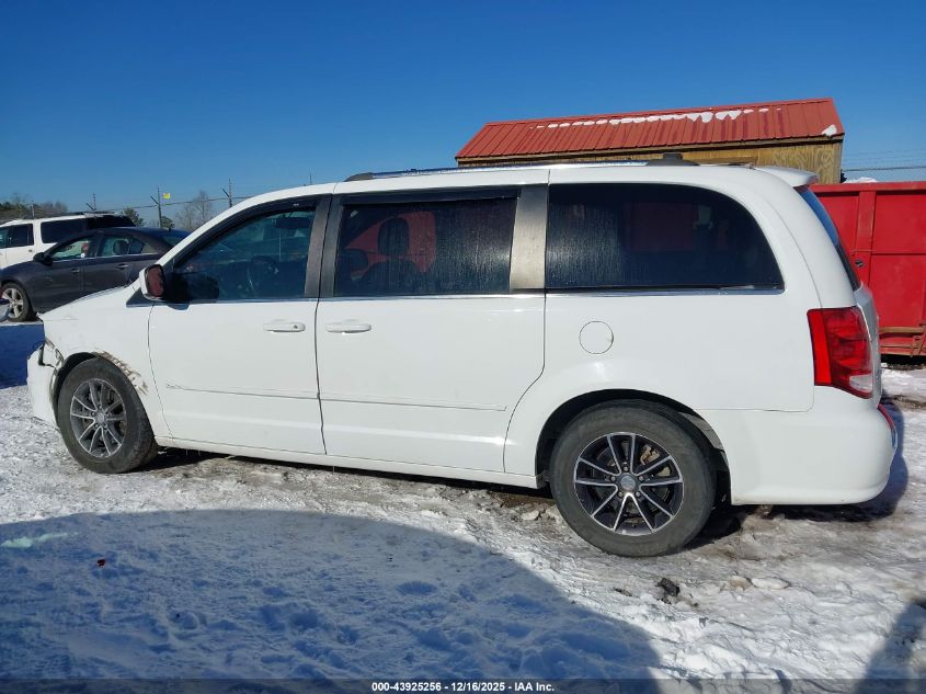 2017 Dodge Grand Caravan Sxt VIN: 2C4RDGCG5HR581199 Lot: 43925256
