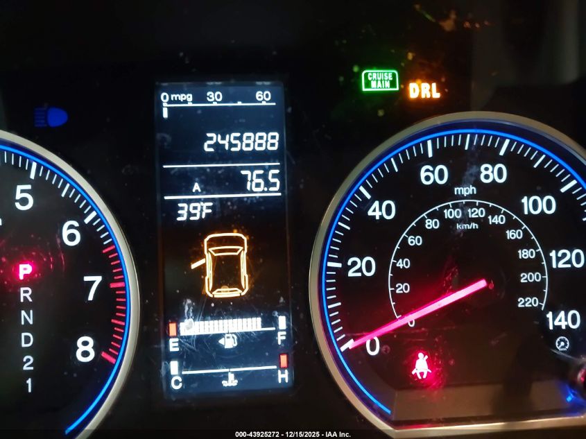 2008 Honda Cr-V Ex-L VIN: JHLRE48748C030732 Lot: 43925272