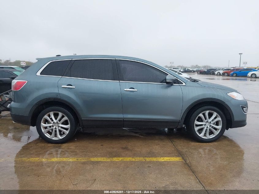2012 Mazda Cx-9 Grand Touring VIN: JM3TB2DA4C0355612 Lot: 43925281